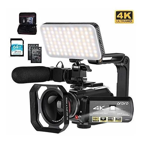Accesorio Camara Video Camcorder Ordro Fps Vlog  Ips
