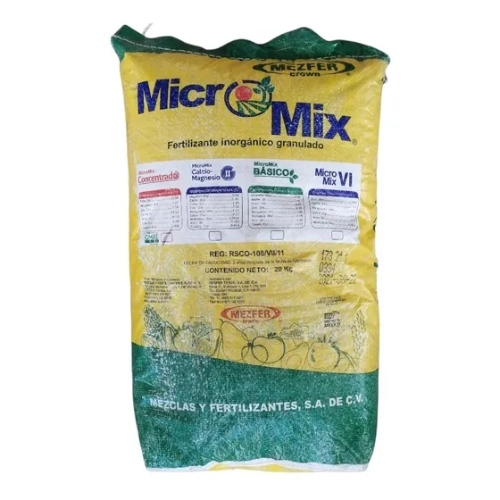 Micromix Concentrado 20 Kilos Microelementos Suelo Granulado