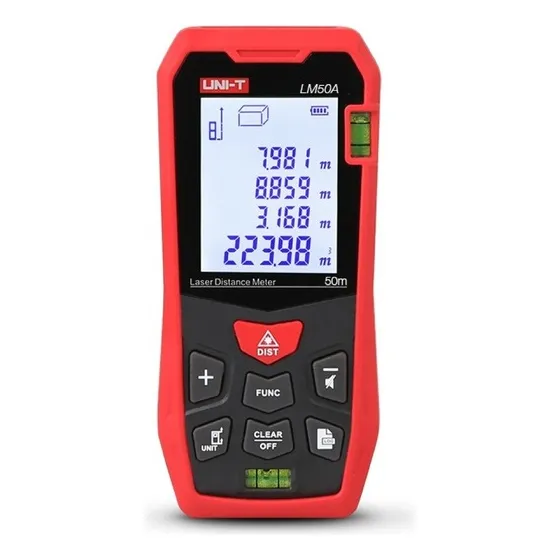 Medidor De Distancia Láser 50 Metros, Telémetro Uni-t Lm50a