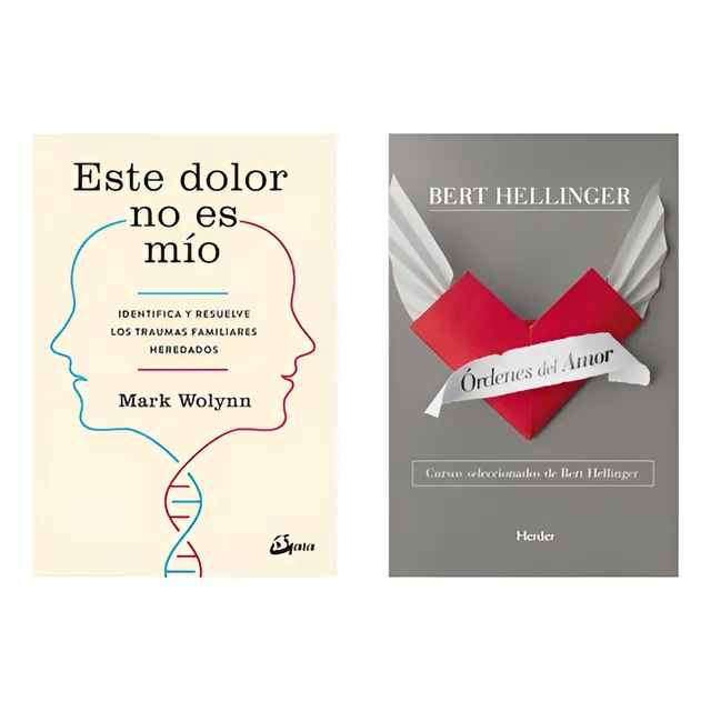 Dolor No Es Mio + Ordenes Amor - Wolynn Hellinger - 2 Libros