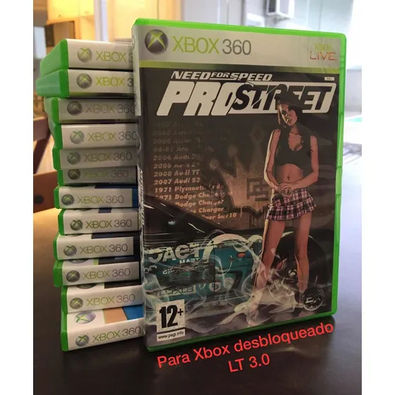 Need For Speed Pro Street Xbox 360 Físico (desblq. Lt 3.0)