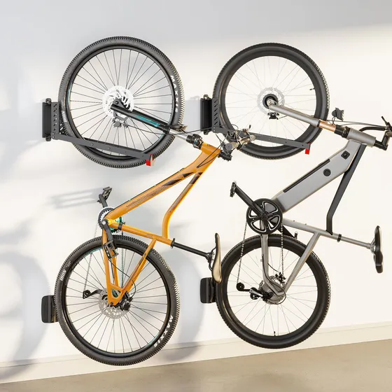 Soporte De Pared Giratorio Para Bicicleta Fácil De Cargar
