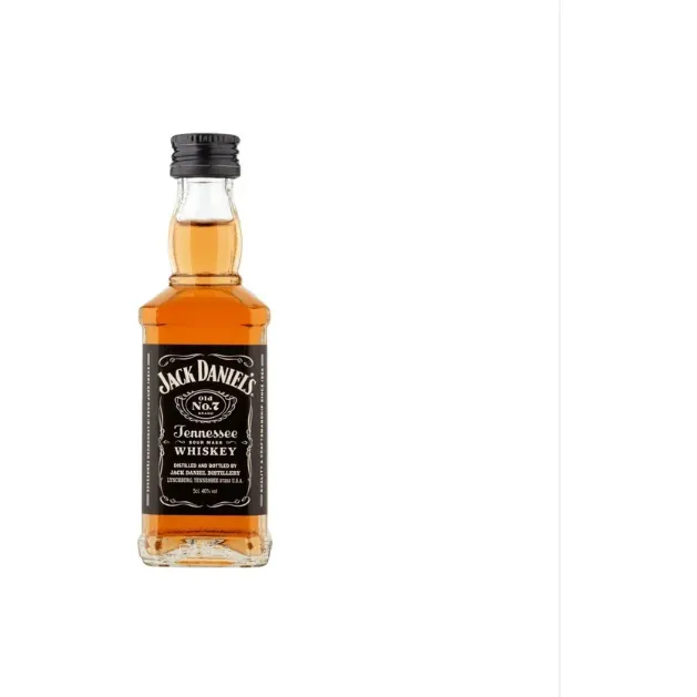Whisky Jack Daniels Nº7 Miniatura Vidro Original 50 Ml 1uni