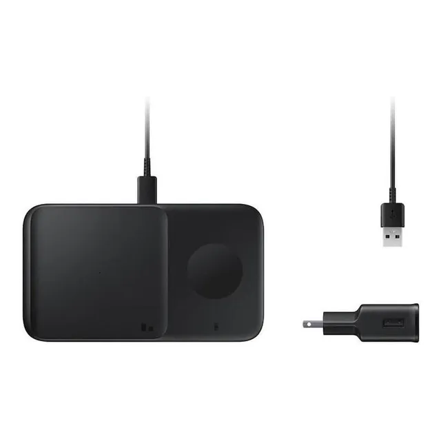Cargador Inalámbrico Pad Duo Samsung 9w Qi P4300tbe Original