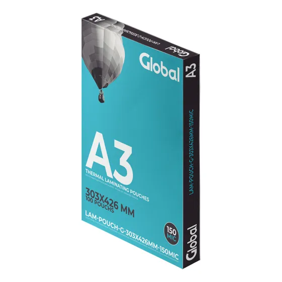 Pouch Para Plastificar Caliente A3 150 Micrones X 100u