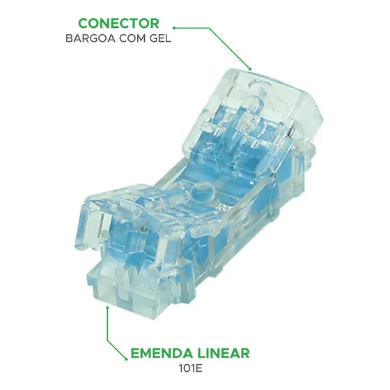 25x Conector Linear De Emenda 101e Geleado Bargoa