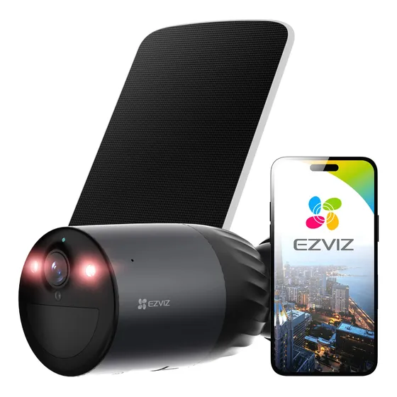 Cámara Ezviz Eb3 + Panel Solar Tipo C