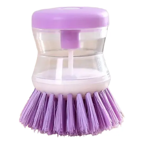 Cepillo Dispensador D Jabón Lavar Platos Zapatos Ropa (3uni)