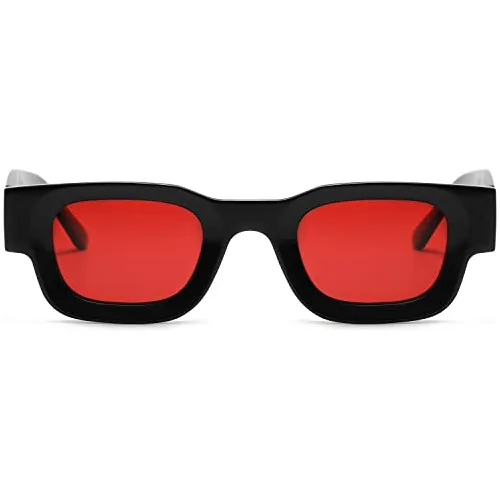 Eylrim Gafas De Sol De Marco Cuadrado Grueso Para Bctwn