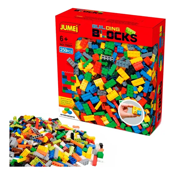 Juego Bloques Para Armar Jumei De Construcción 1000 Piezas