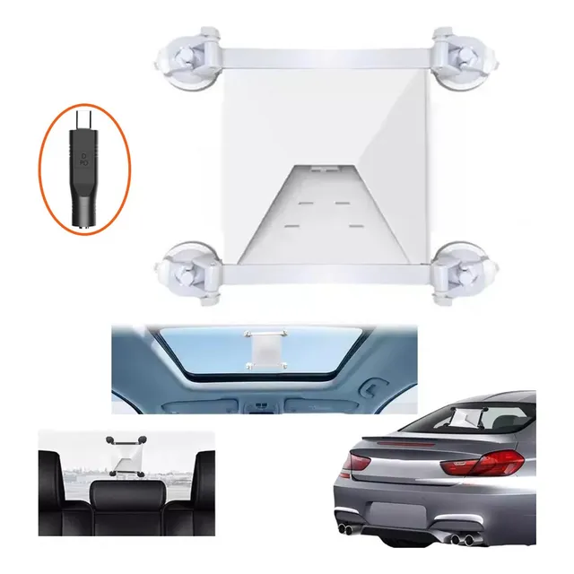 Soporte De Ventosa Para Antena Para Starlink Mini Blanco