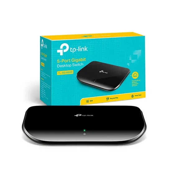 Switch Tp-link 5 Bocas Tl-sg1005d Gigabit 10/100/1000