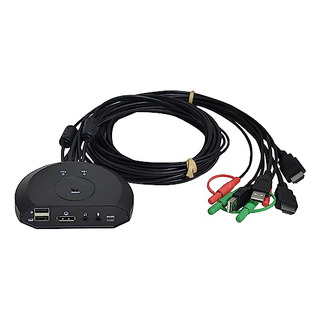Bytecc Displayport Kvm Switch, 2 Port Switch De Kvm Con Bytecc Displayport Kvm Switch, 2 Port Switch De Kvm Con