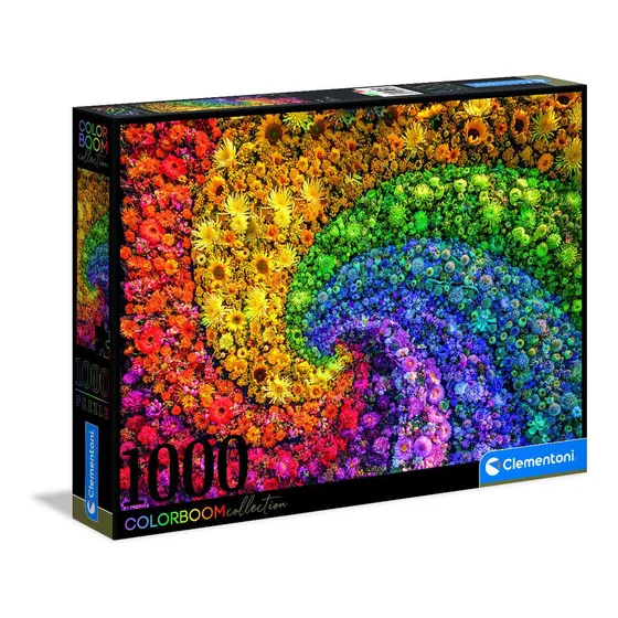 Rompecabezas Puzzle Clementoni Espiral Multicolor 1000 Pz