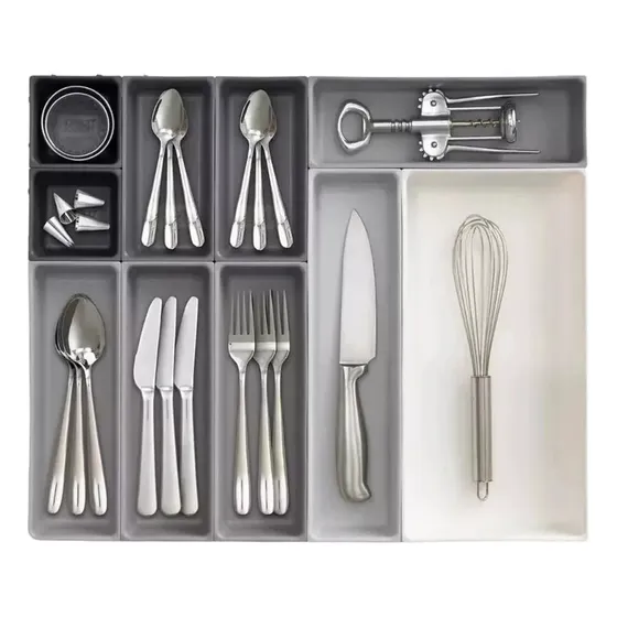 Organizador Cubiertos Utensilios Cocina 10 Espacios Multiuso
