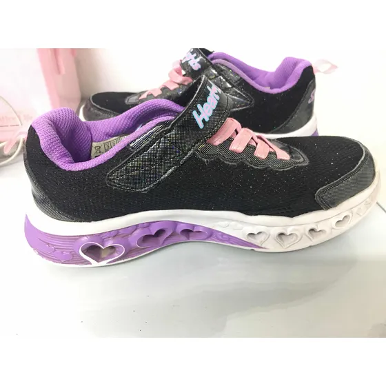 Skecher De Niña  Con Luces Talla 35