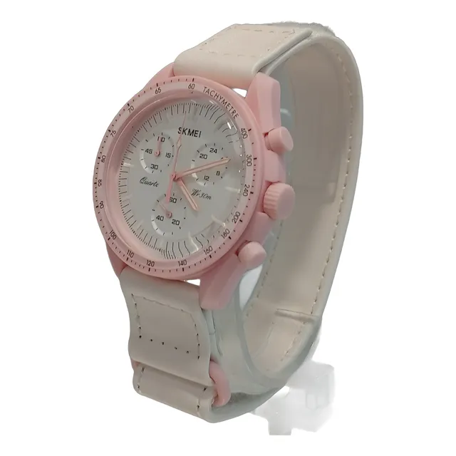 Reloj Dama Skmei 1982 Estilo Swatch Tela
