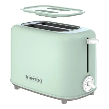 Torradeira Doméstica, Ajuste Torra, Cores Variadas Cozinha Verde-claro 127v