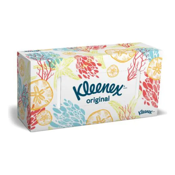Toalla Facial Kleenex Caja De 50 Pañuelos  Bulto  36