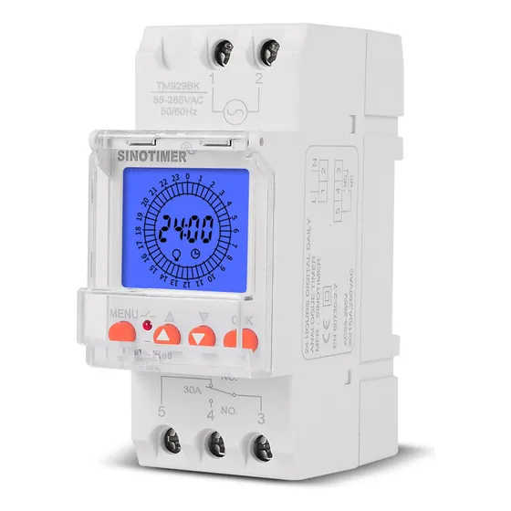 Qy Reloj Temporizador Programable 24 Horas Lcd Digital