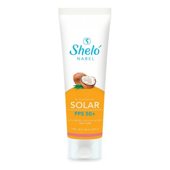 Bloqueador Solar Con Aceite De Coco Shelo /sa