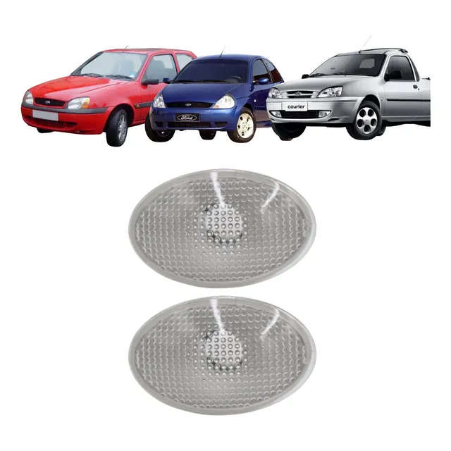 2 Lanterna Seta Pisca Lateral Para Lama Fiesta Courier Ka 