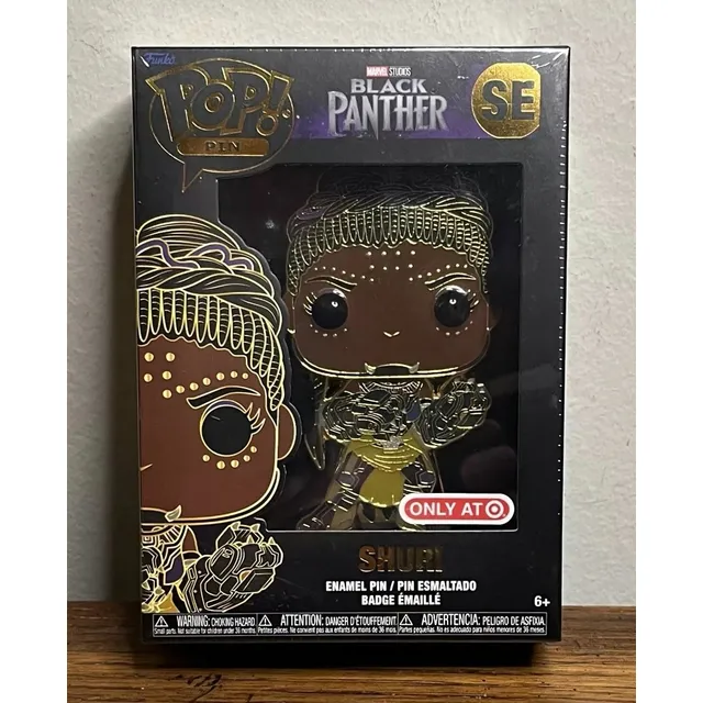 Funko Pop Pin Se / Black Panther Shuri / Exclusivo Target
