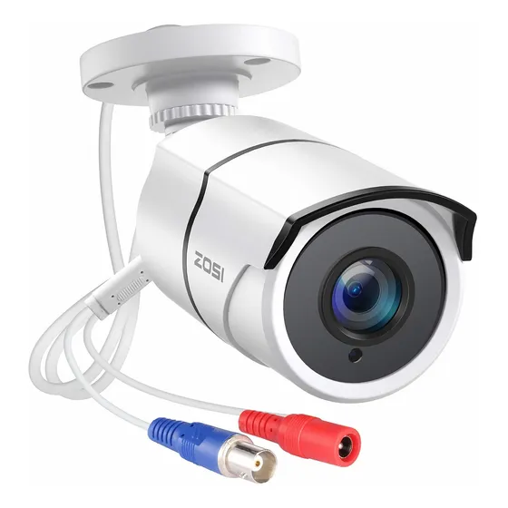 Camara Cctv Mp Tvl Hd-tvi Audio Microfono Integrado Led