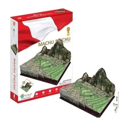 Rompecabezas 3d: Machu Picchu. Cubic Fun