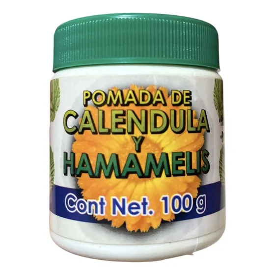 Pomada De Caléndula Y Hamamelis  100g