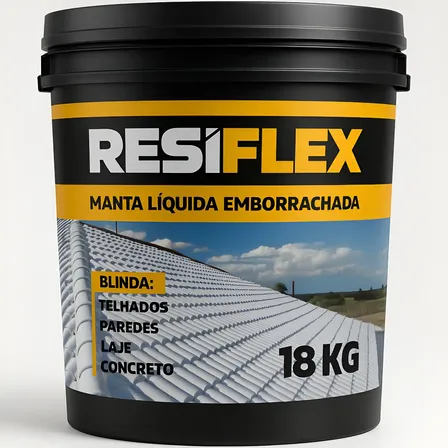 Manta Líquida Resistente Sol E Chuva Resiflex 18kg
