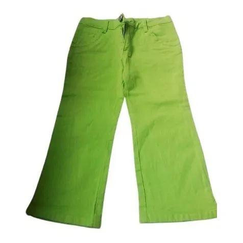Pantalón Para Niñas Usado Verde  Talla 8 