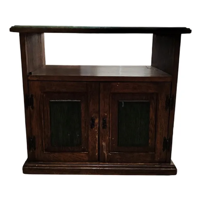 Mesa De Madera Con Ruedas Para Tv (usado)