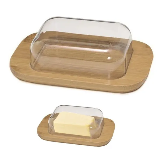 Mantegueira De Bambu Com Tampa Ecokitche Bm20188 Mimo Style Cor Natural Bambu