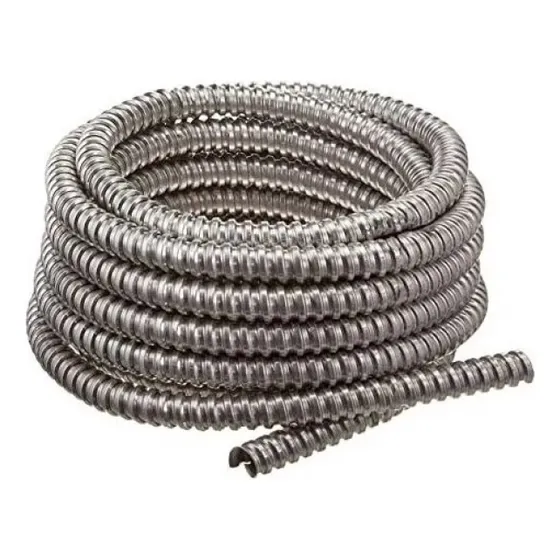 Sealtubo Metalico Flexivel 3/4 Polegada 10 Metro Sem Capa