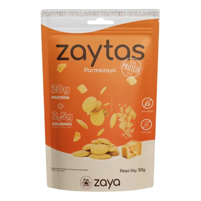 Zaytas Parmezaya Snack Sem Glúten S Lactose 50g S Lactose