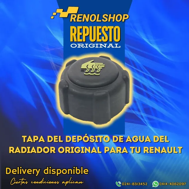 Tapa Del Deposito De Agua Radiador Original
