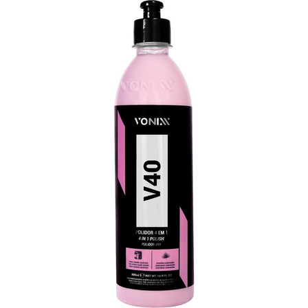 Polidor Corte Refino Lustro Protecao 4 Em 1 V40 500ml Vonixx Polidor Corte Refino Lustro Protecao 4 Em 1 V40 500ml Vonixx