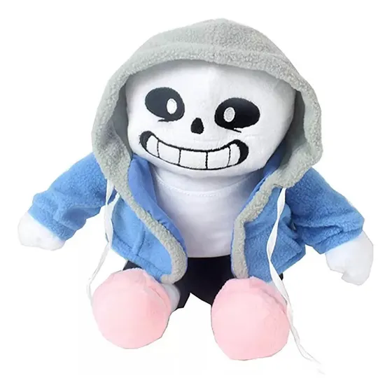 Mrwj Boneca De Pelúcia Esqueleto Undertale Sans 23 Cm