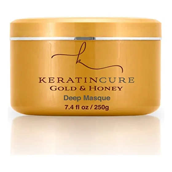 Keratin Cure Oro Y Miel Mascarilla De Pelo Profundo Vuwru
