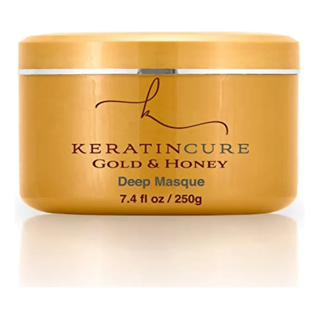 Keratin Cure Oro Y Miel Mascarilla De Pelo Profundo Vuwru