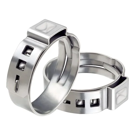 Anillos De Abrazadera De Cincha Pex De 1/2 PuLG. De Acero In