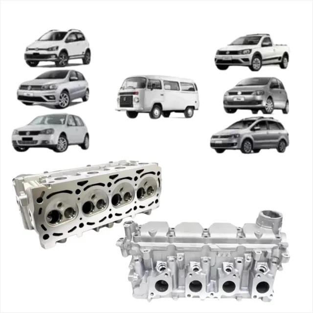 Cabeçote Motor P/ Gol Fox Voyage Ea111 1.6 8v - Alumínio