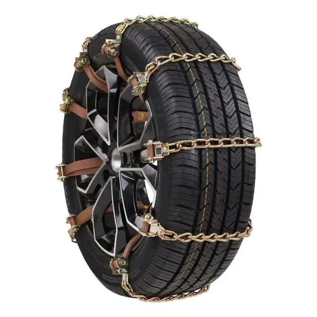 Cadena Nieve Set 10u Auto Camioneta Ajustable Acero 160-275