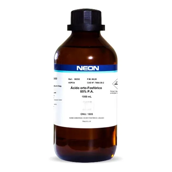Ácido Fosfórico 85% Pa Acs 1000ml Purissimo