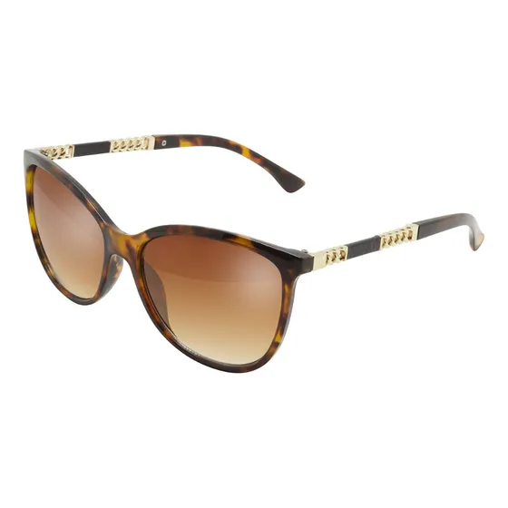 Lentes De Sol Mujer Foster Grant Olivia Gris Oscuro Negro
