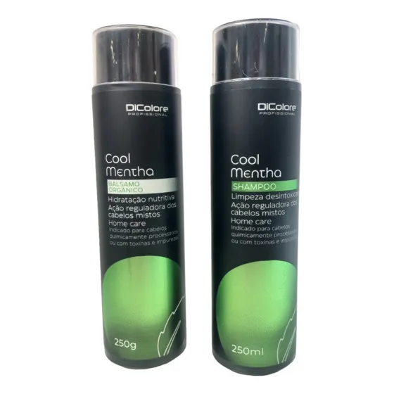 Shampoo E Bálsamo Cool Menta 250ml