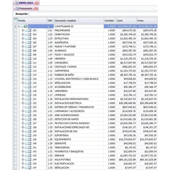 12,000 Construcción Análisis De Precios Unitarios 2023