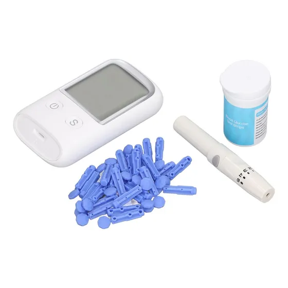 Glucometro Medidor De Glicemia Lancetas Sensor De Glucosa