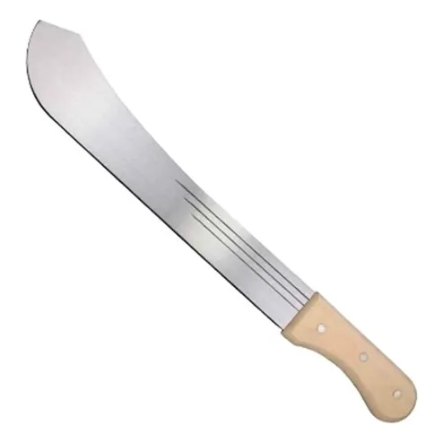Machete Liniero 18  Perfil 2mm Mango De Madera